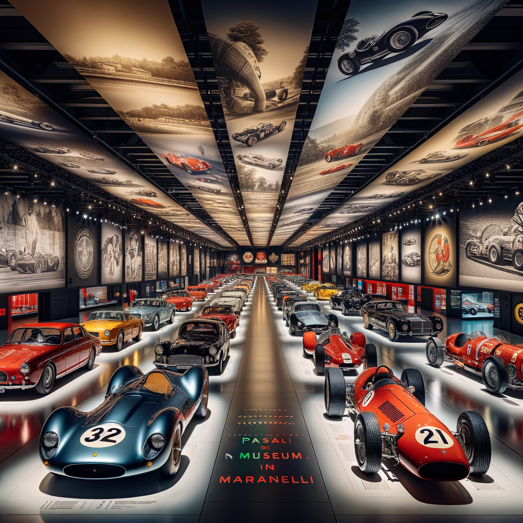 "Museo Ferrari: Più di Una Storia di Auto" Entra nel mondo del Museo Ferrari a Maranello, dove la passione per le corse si incontra con la storia dell'automobilismo italiano.